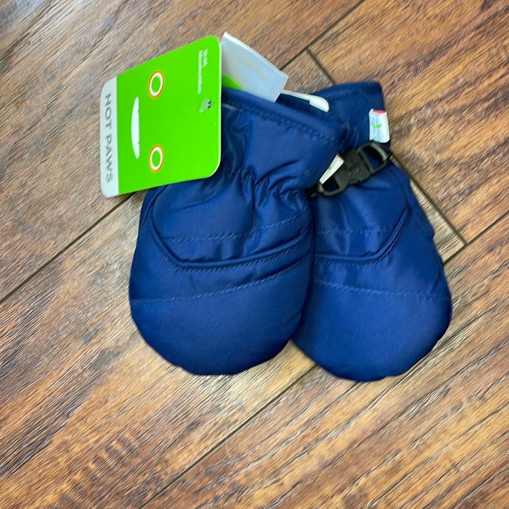 Hot Paws winter snow baby mittens